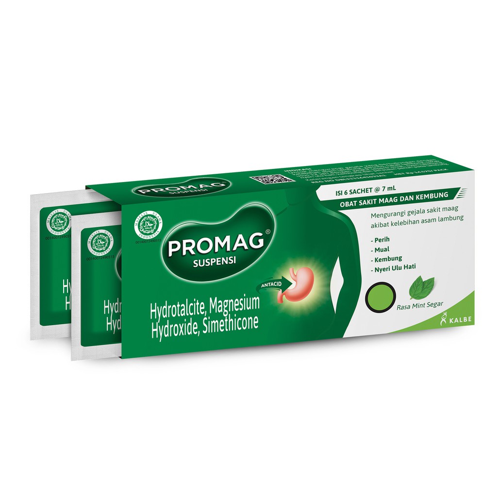 

Promag Suspensi Cair Obat Sakit Maag 1Sachet