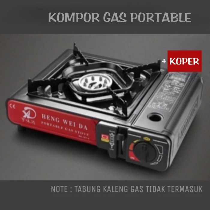 KOMPOR GAS PORTABLE MINI ALAT BBQ BARBEQUE GRILL KOMPOR GAS KECIL