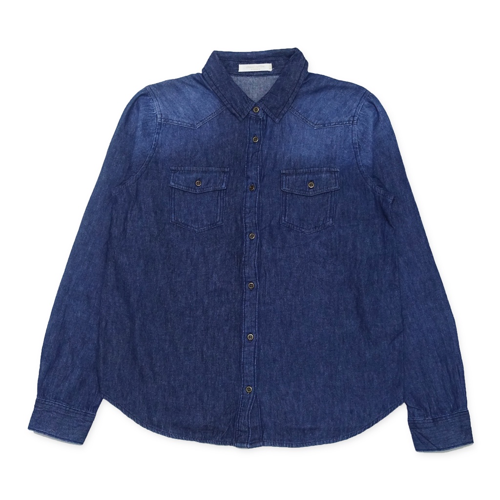 Chocal Raffine Workshirt Denim Long Sleeve Shirt
