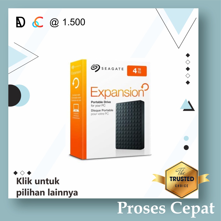 Hard Disk External Seagate Expansion 4TB