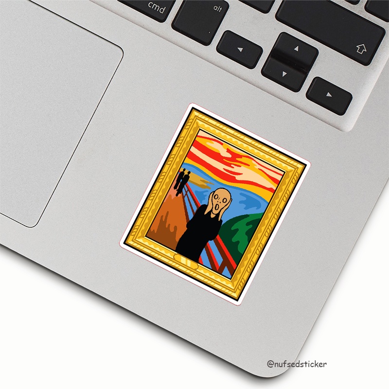 

The Scream Edvard Munch Sticker