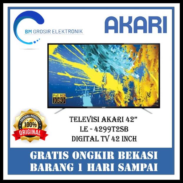 Akari Led Tv 42" Le - 4299T2 / Le-4299T2 Digital Tv Full Hd 42 Inch