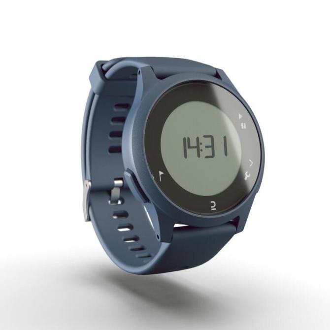 Kalenji ATW100 Jam Tangan Running Stopwatch - Petrol Blue HRG DISKON