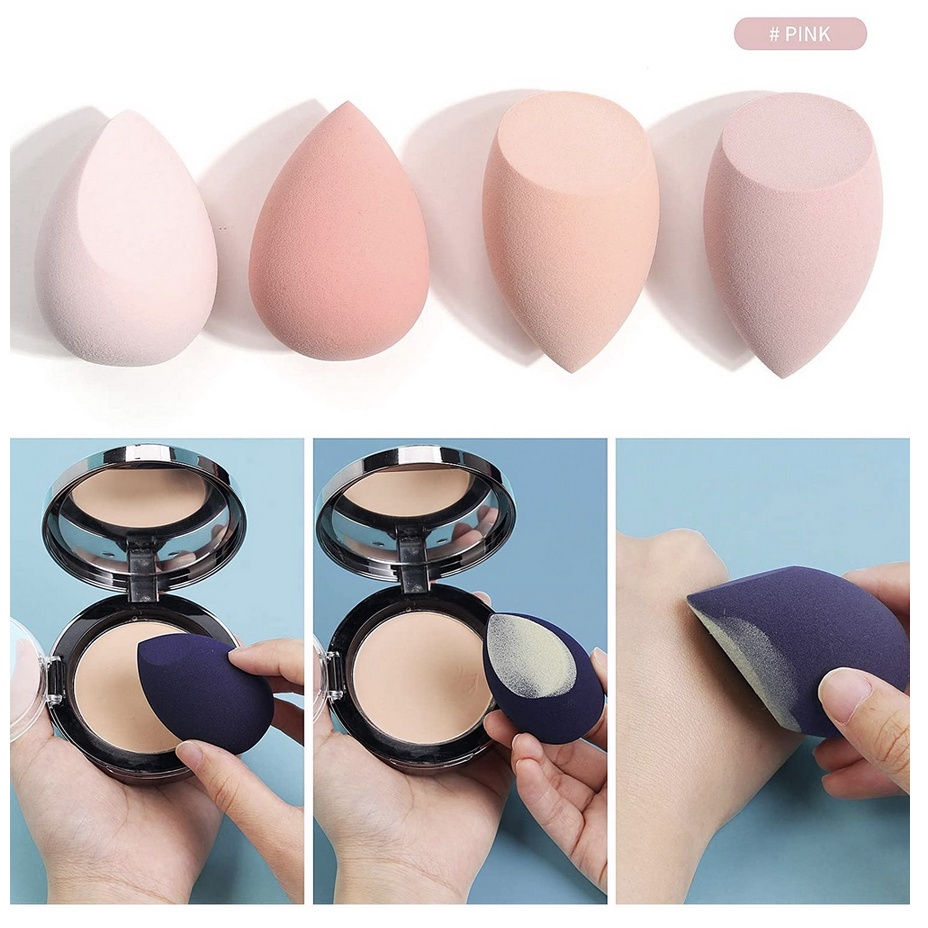 MAKE UP SPONGE BEAUTY BLENDER MODEL BUAH PEACH BEST PREMIUM QUALITY