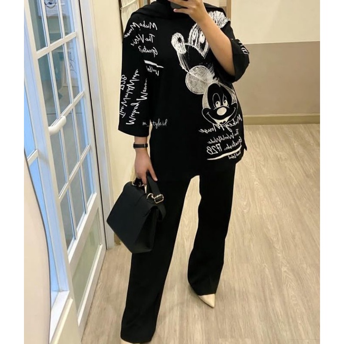 KAOS OVERSIZE HIJAB • OVERSIZE 7/8 • Vamel label