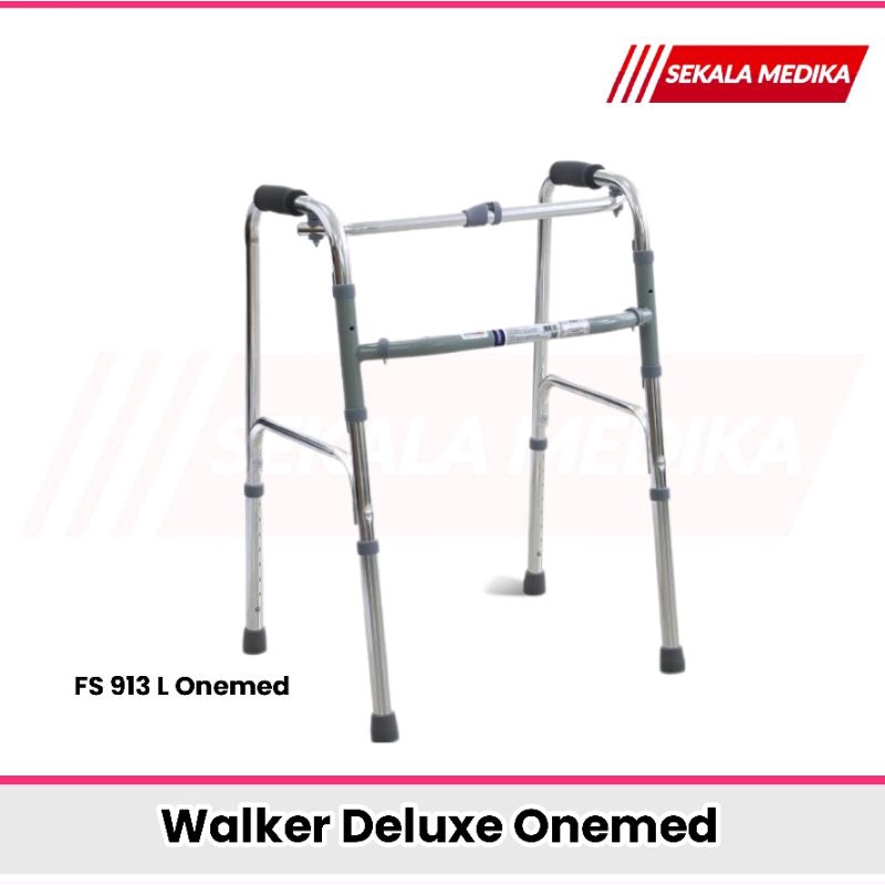 Jual Walker Deluxe Onemed FS 913 L Alat Bantu Jalan Lansia Shopee Indonesia