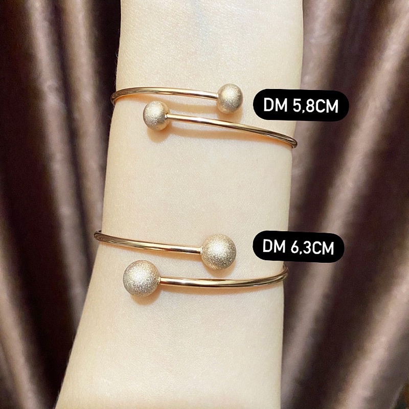 Bangle Titanium / Bangle Titanium Boba / Gelang Titanium Anti Karat / Bangle Titanium Anti karat