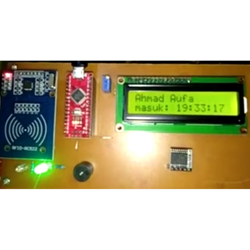 Arduino Project + Source Code  / Absensi Arduino dengan excel