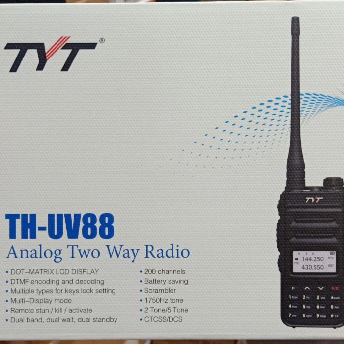 HT TYT TH-UV88 DUA BAND MURAH