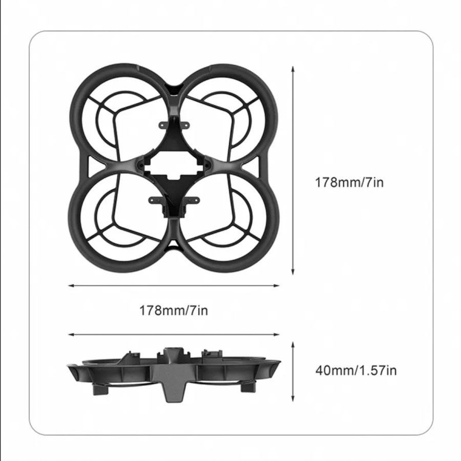 Startrc Cover Ring Crash Protector for DJI Avata Propeller Guard