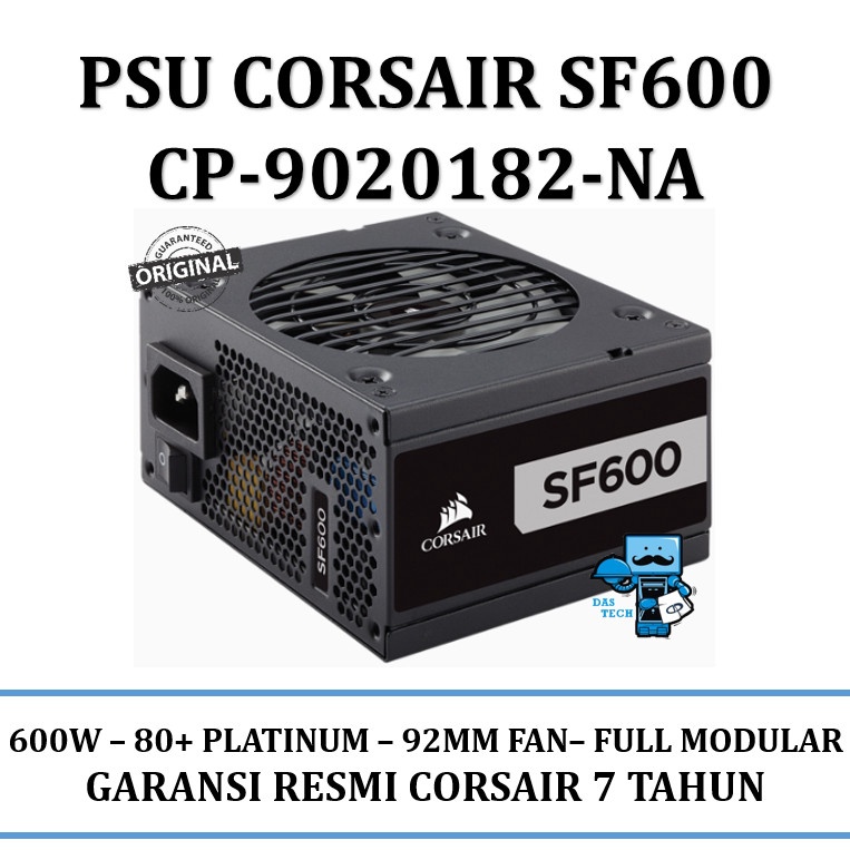 PSU Corsair SF600 Full Modular 600 Watt (CP-9020182-NA) 80+ Platinum