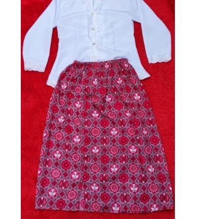 Hot  Kebaya encim /kebaya SD/kebaya sekolah dasar/ seragam sekolah/kebaya anak sekolah/kebaya encim 