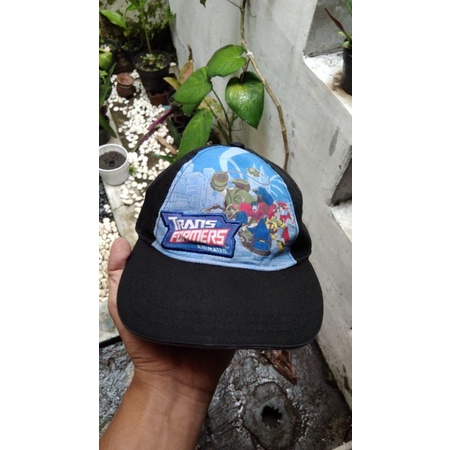 Topi anak transformers animated