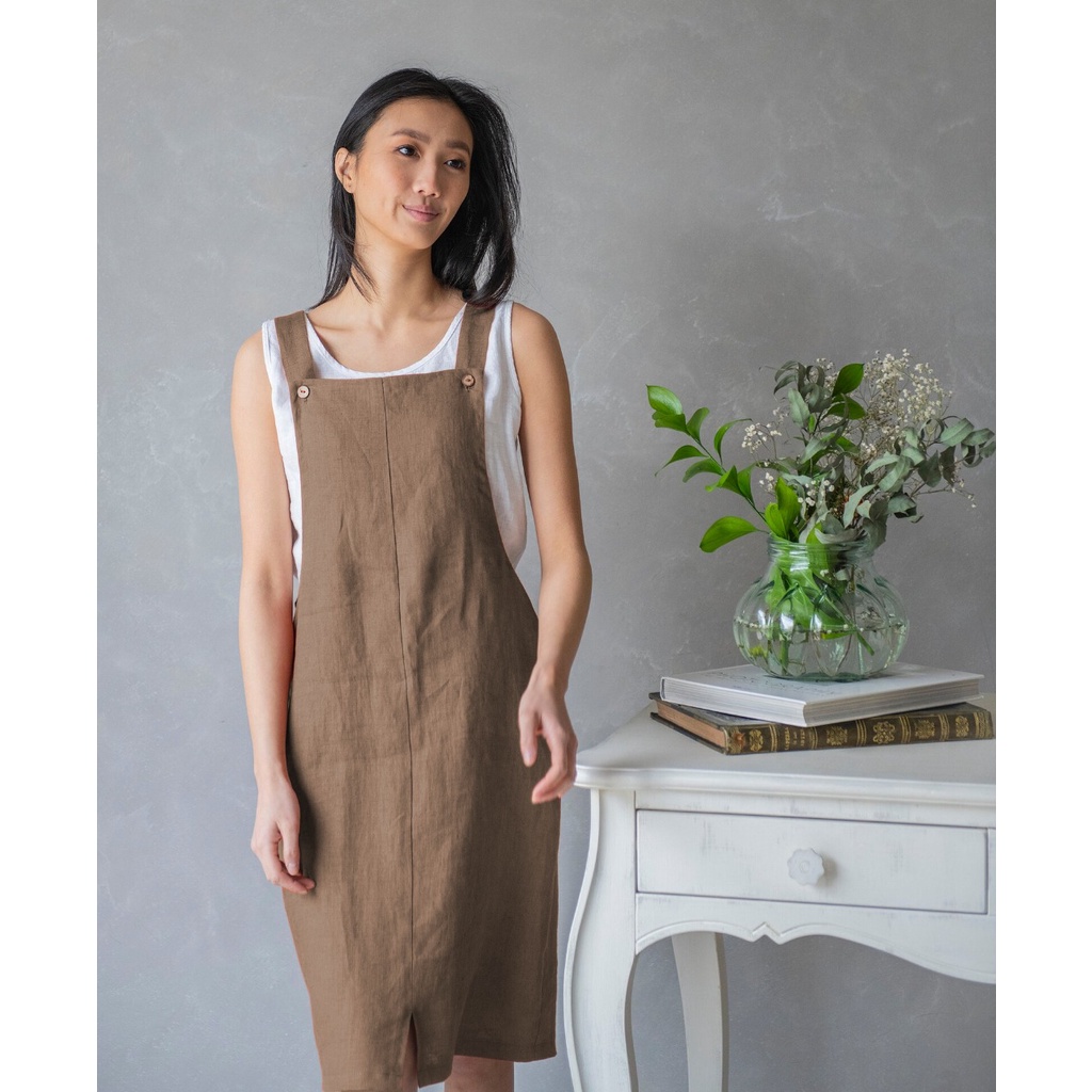 DRESS MURAH - LAURA LINEN DRESS