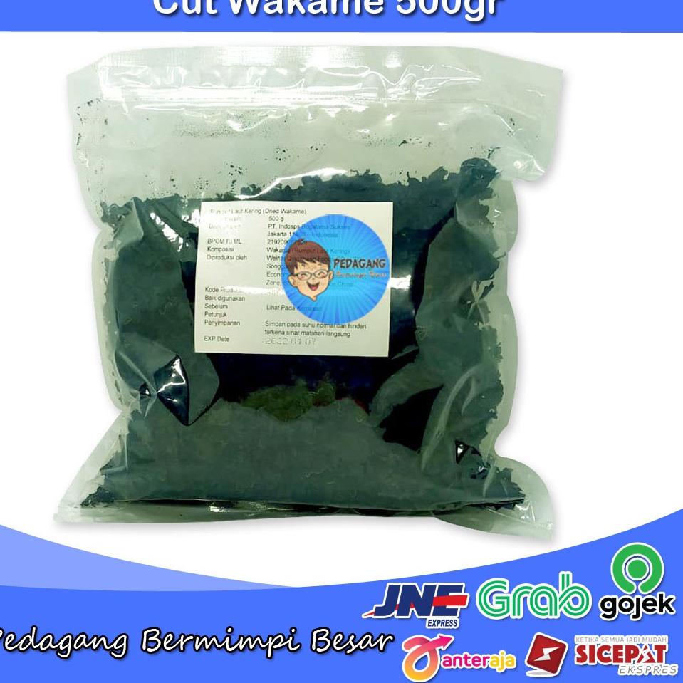 

Kirim Langsung ¯ Cut Wakame 500gr | Dried Seaweed | Rumput Laut Kering ♂