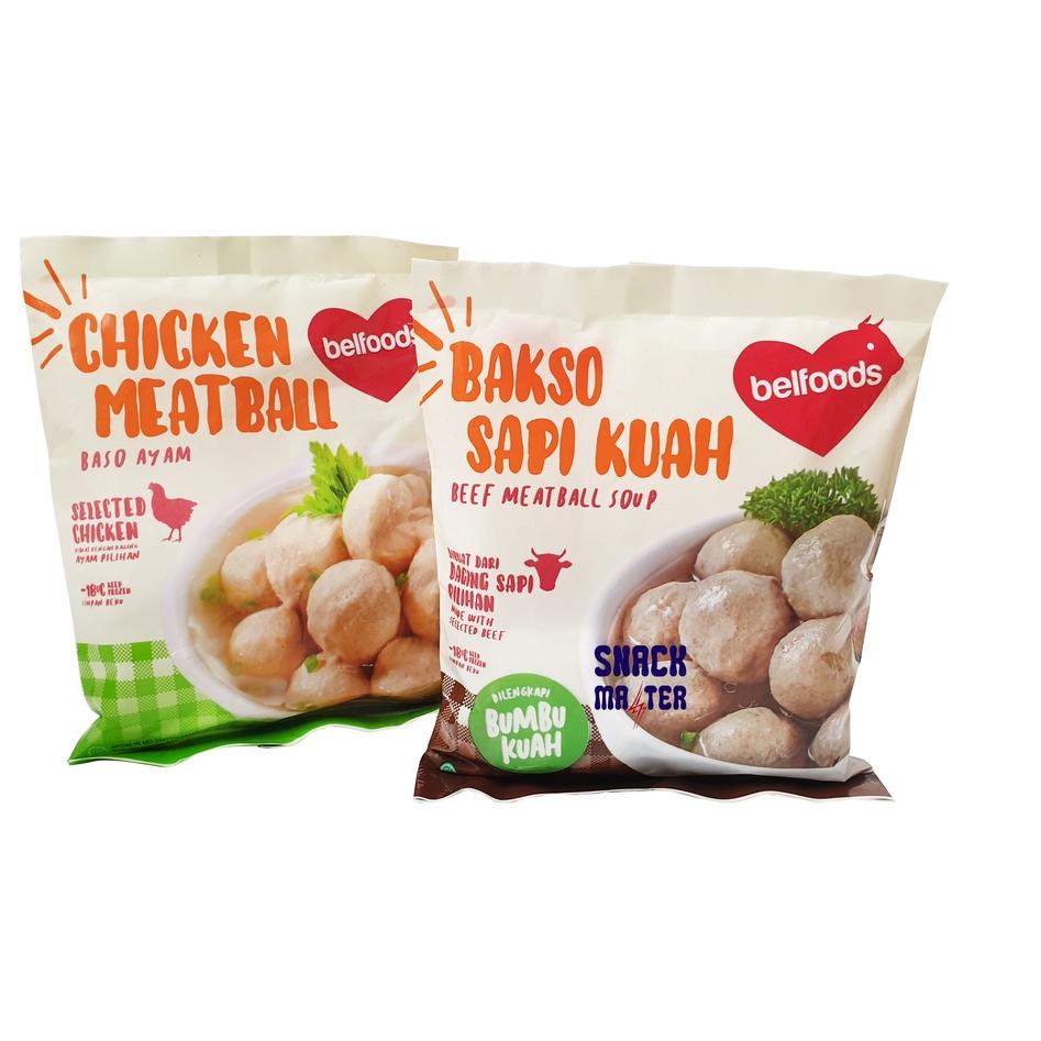 

Terbaru 3.3 Belfoods Meatball Baso Ayam, Baso Sapi - Netto 100gr