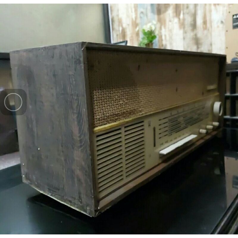 Radio Grundig 3367 tahun 1962 Nyala Normal Grundig Tabung Jadul