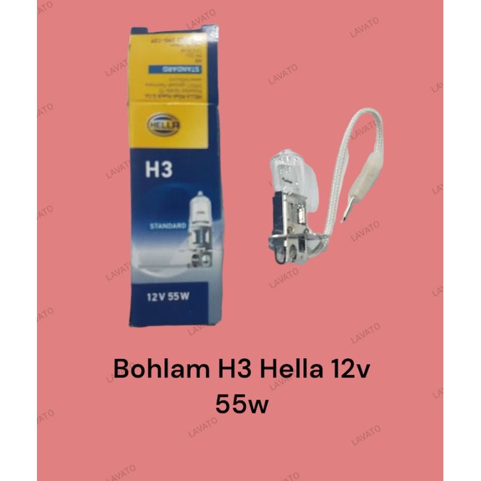 Bohlam H3 Hella 12V 55W / 12V 100W / 24V 100W / 24V 70W