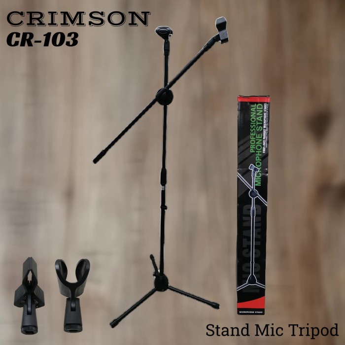 Stand Mic Microphone Stand Crimson Cr103