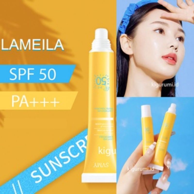 LAMEILA Sun Block SPF 50 Sun Screen Wajah Tahan 12 Jam PA+++ Egg Sunblock sunscreen