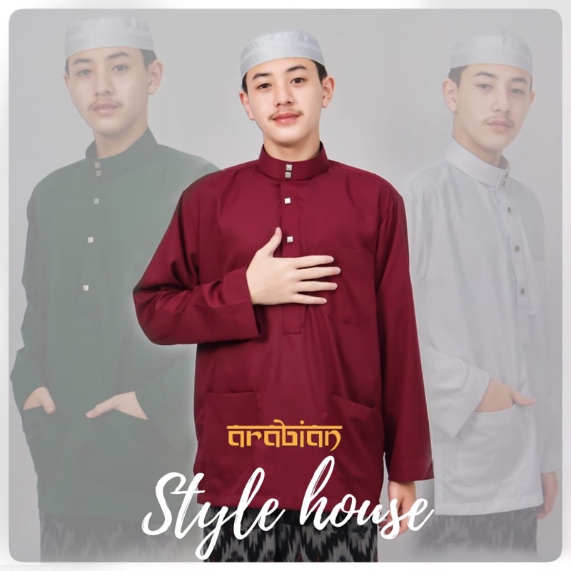 Baju Koko Takwa Melayu By Dalwa x Yateer | Koko Melayu Istanbul Simple