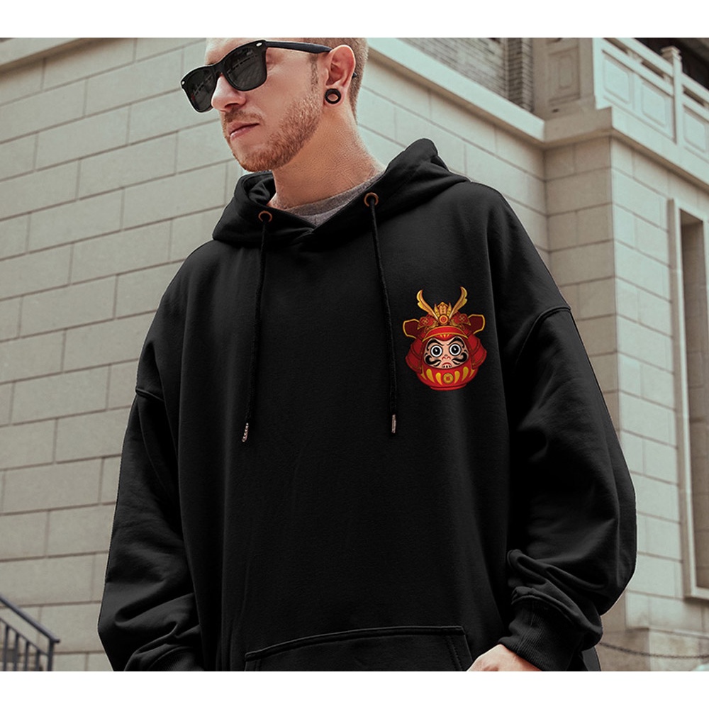 Sweater Hoodie LUCKY CHARM V2 Jumper Pria Wanita Bahan Fleece Tebal Ukuran S M L XL XXL XXXL