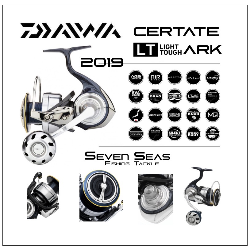 Daiwa Certate LT ARK 3000 4000 5000 Model 2019 Japan Spinning Reel