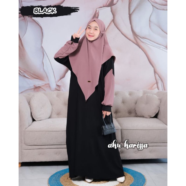 AKU KARISSA ORI // REVIANI SET BERGO AKU KARISSA // GAMIS CRINKLE SET KHIMAR NON PET // ABAYA BASIC OVERSIZE