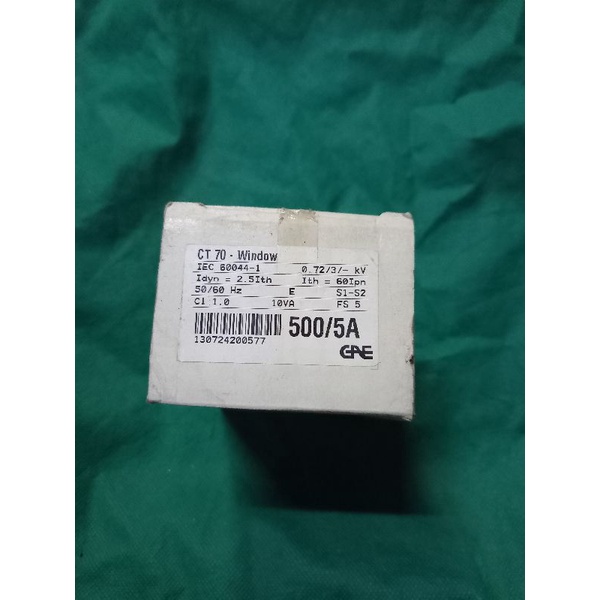 Current.Transformer trafo arus CT 500/5A CT 70 GAE