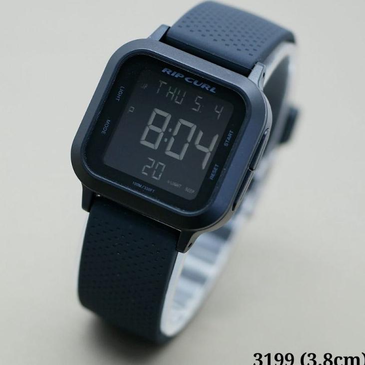 SMY.17Ja23ᵁ ◦ jam tangan RIPCURL RUBBER standar digital time