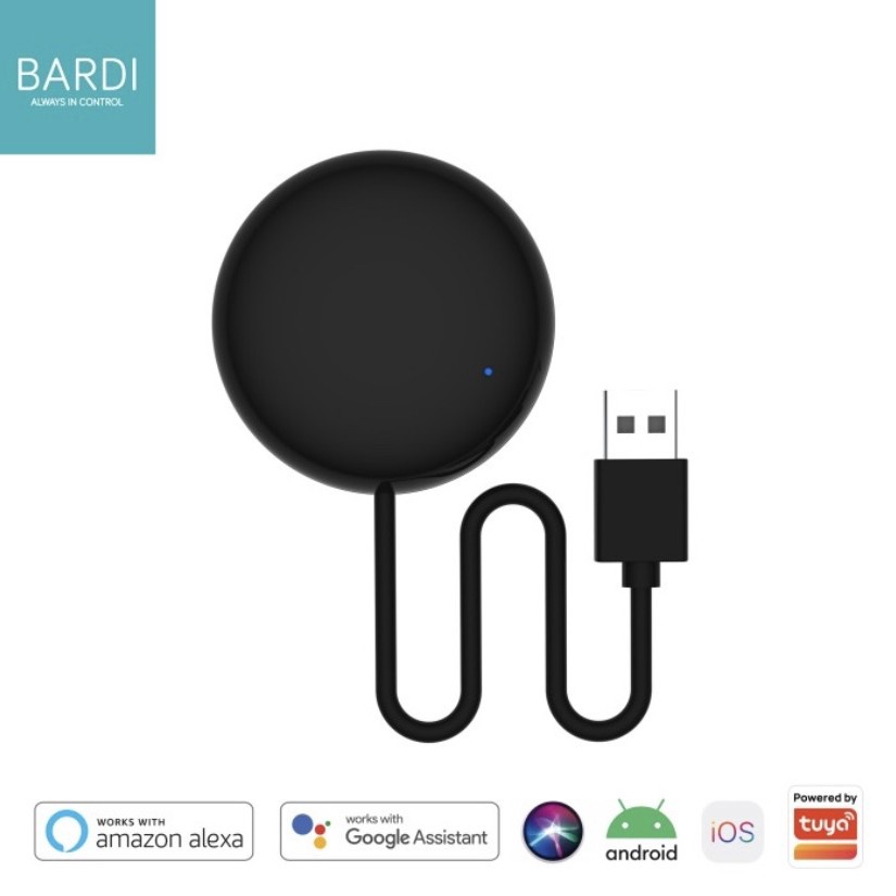 BARDI Smart UNIVERSAL IR REMOTE Wifi work with Alexa Google IFTTT