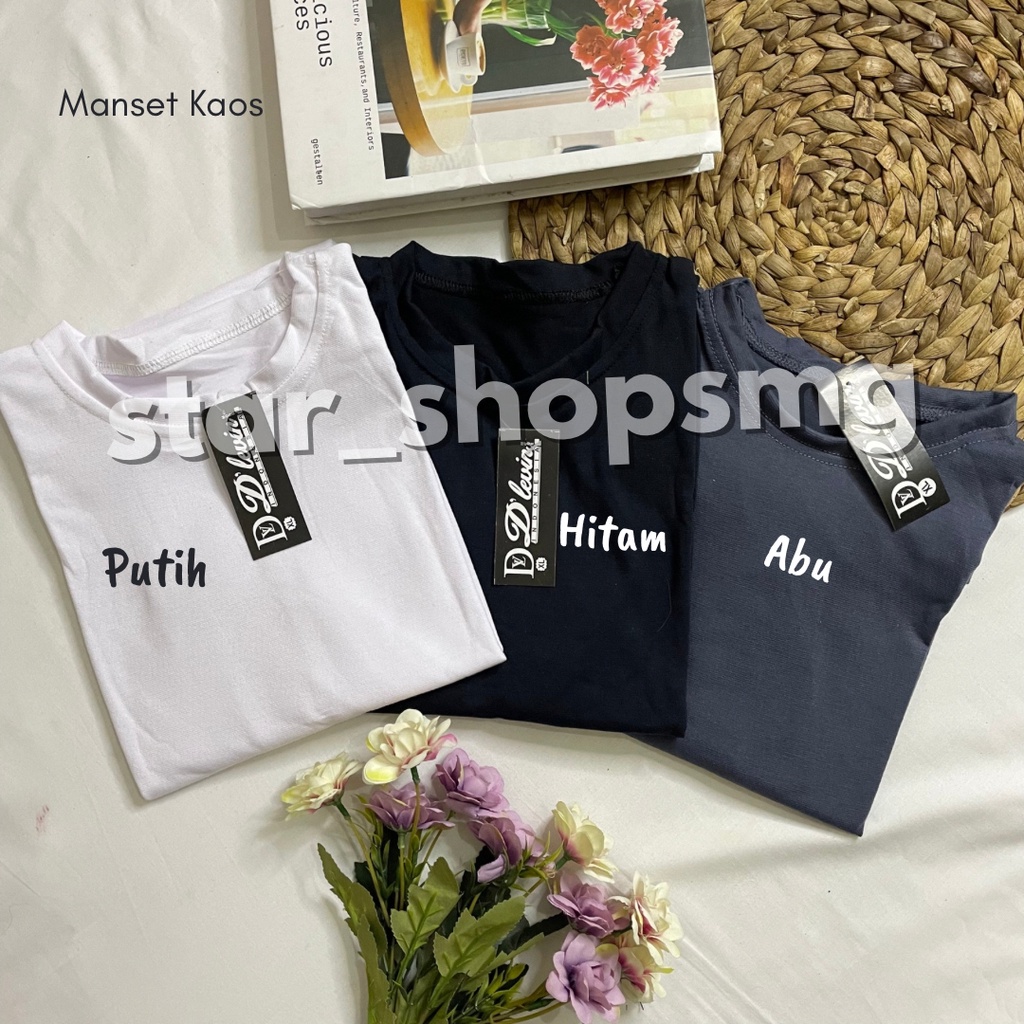 Manset Kaos Hijab Dalaman Baju Muslim