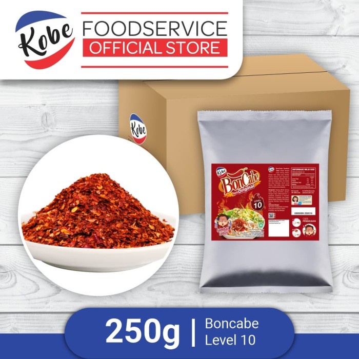 

BonCabe Original Level 10 250gr Sambal Tabur - Kemasan Besar