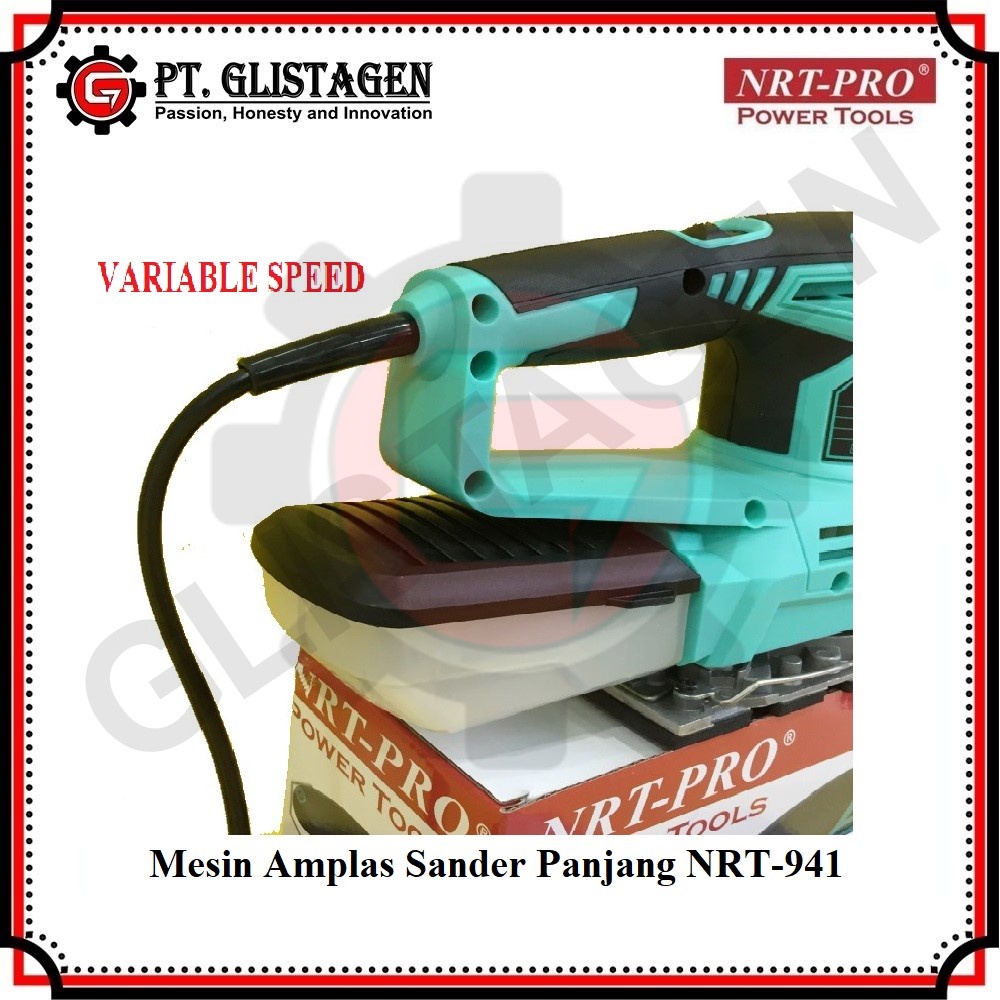 Mesin Amplas Kayu Finishing Electric Sander NRT-941HD dan NRT-921