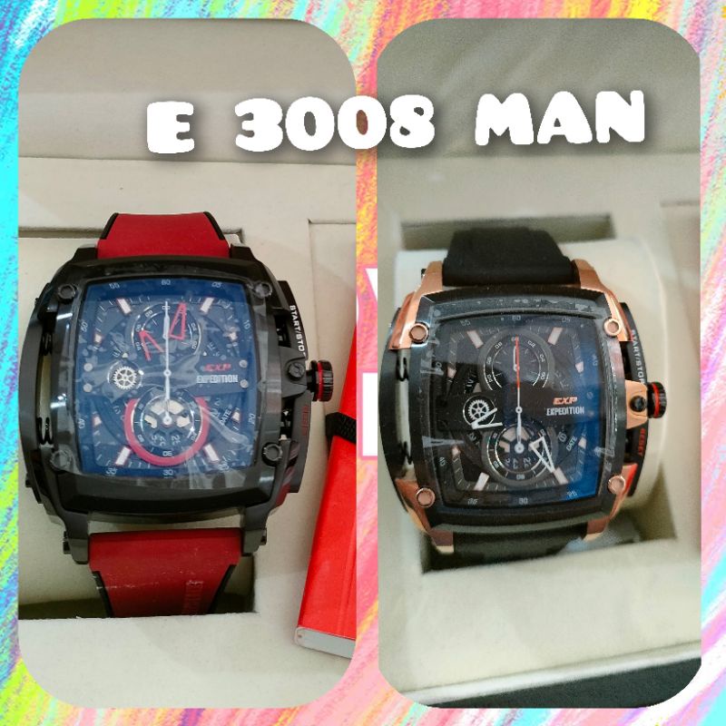 JAM ASLI EXPEDITION ORIGINAL E 3008 MAN ORIGINAL RUBBER