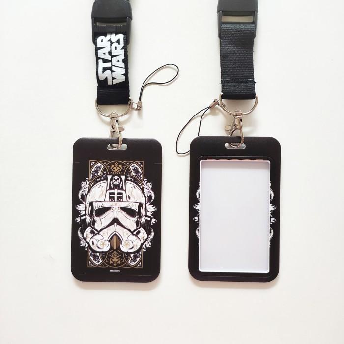 

ID Card Holder Name Tag Lanyard / Kalung Kartu Star Wars Stormtrooper