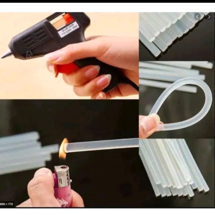 

Isi Lem Tembak Glue Stick /Refil Glue Stick 7MM PANJANG 20CM & 25CM IT - 0.7*20CM per pcs
