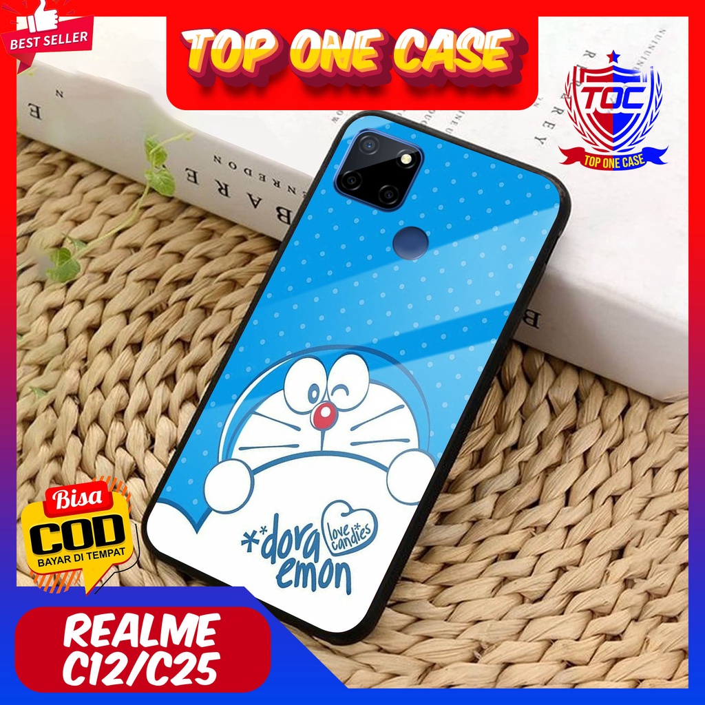 Case REALME C12 / REALME C25 - Casing REALME C12 / REALME C25 Terbaru Top One Case [ MOTIF KARTUN DR