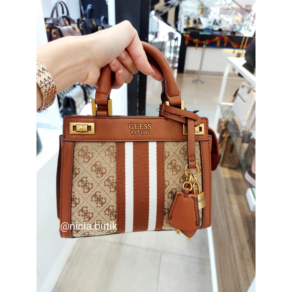 tas guess katey mini satchel signature Holiday season