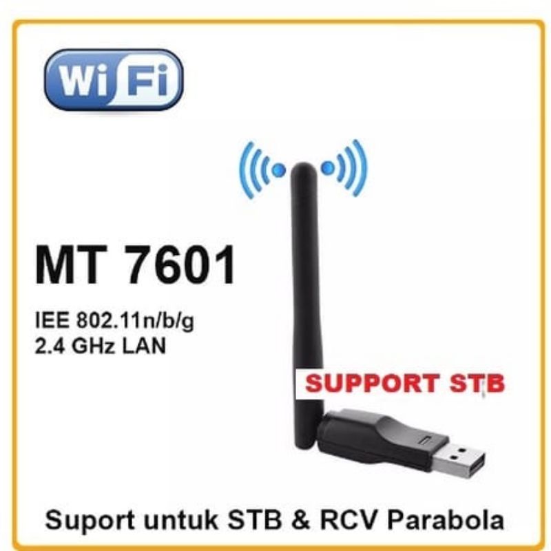 USB WiFi Dongle MT7601 150Mbps Wireless Adapter Set Top Box Laptop PC