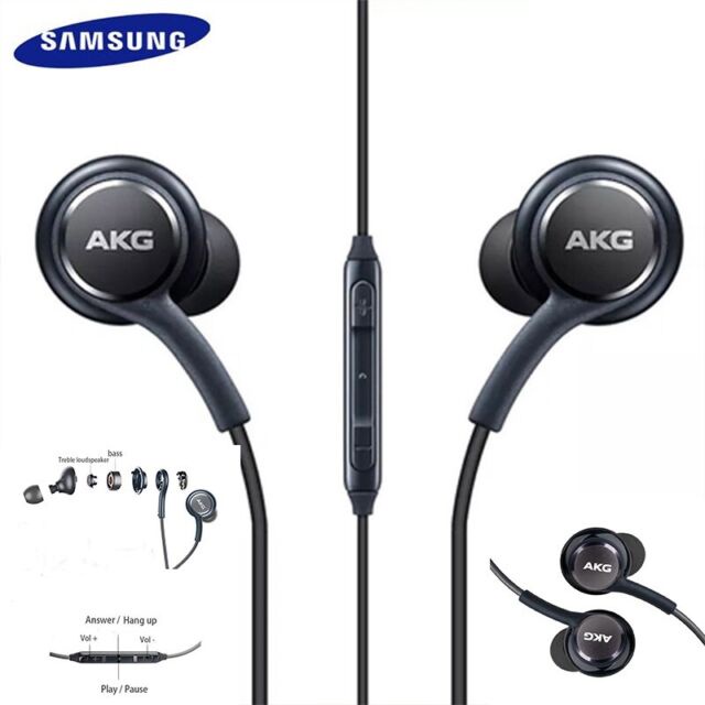 HEADSET SAMSUNG AKG S8 S9 - HANDSFREE SAMSUNG AKG S8 PLUS SUPER BASS - Pack Dus