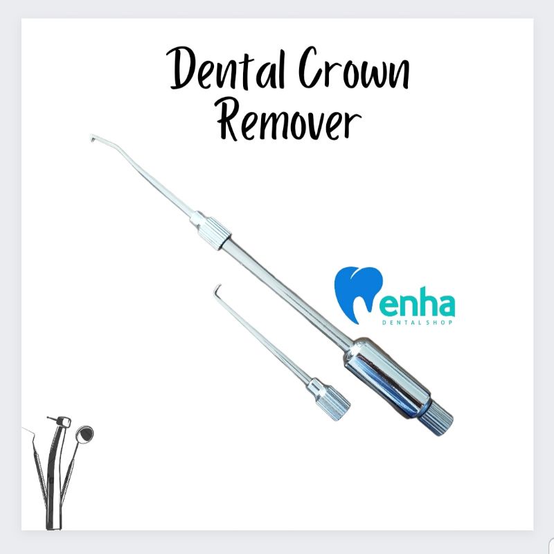 Dental Crown remover/crown retractor/alat lepas gigi palsu venner
