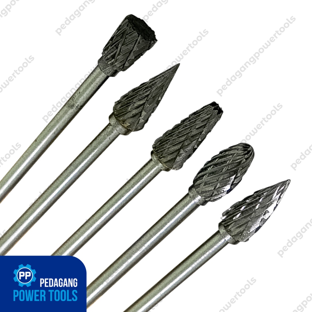 IKURA SET 10 PCS MATA TUNER PENDEK DIE GRINDER BOR ROTARY CUNER MOTOR