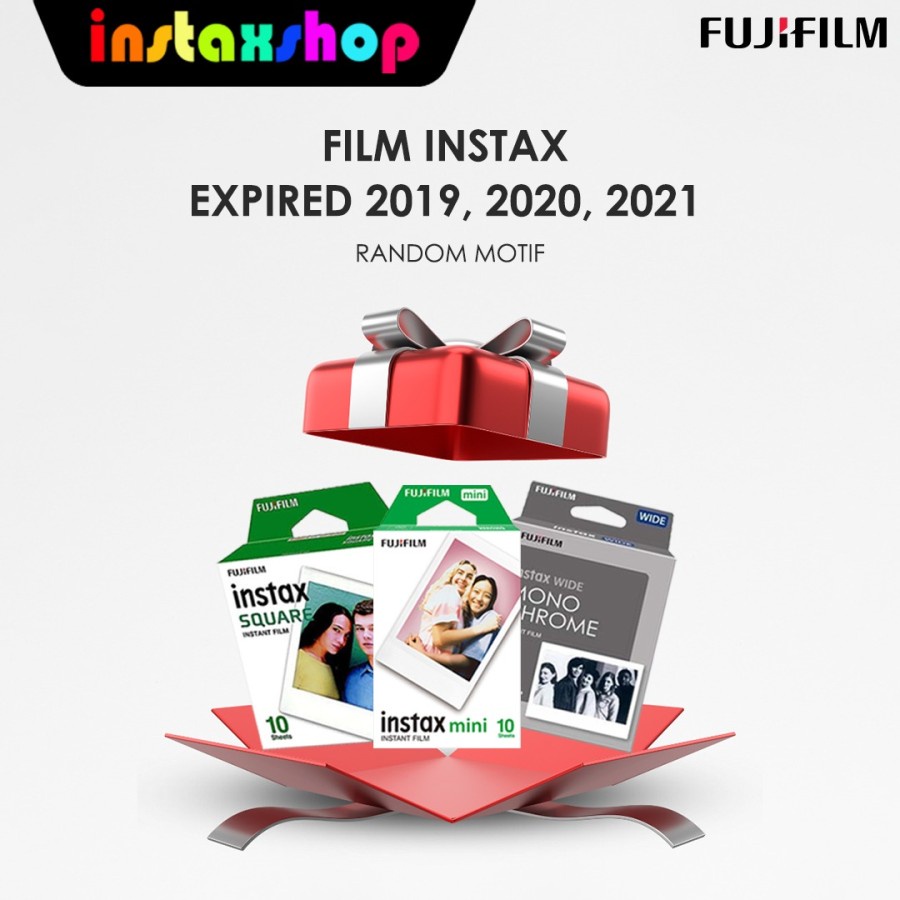PROMO Film Instax Expired Paper Instax Random Motif