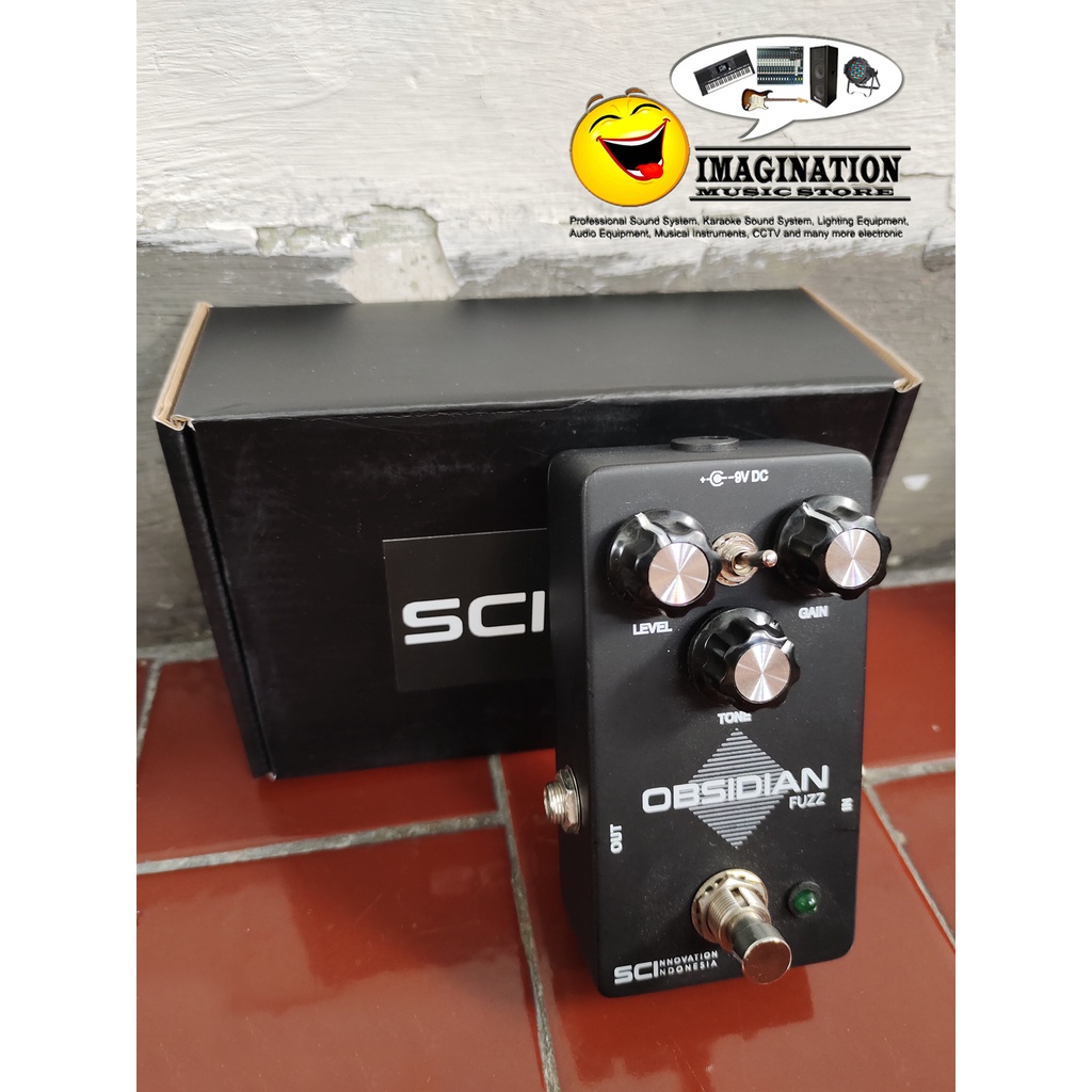 SCI Obsidian Fuzz Effect Pedal
