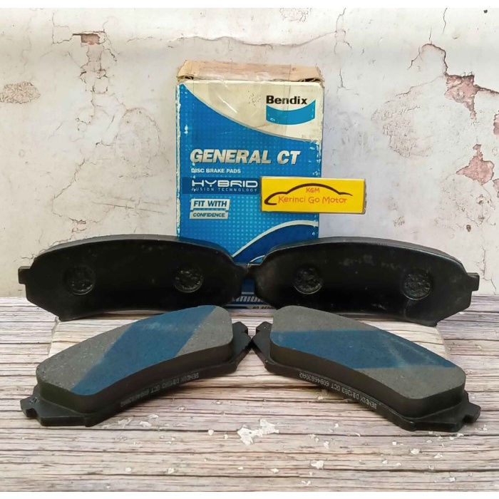 BRAKE PAD KAMPAS REM BLAKANG LANDCRUISER LEXUS RX470 BENDIX DB1383 GCT