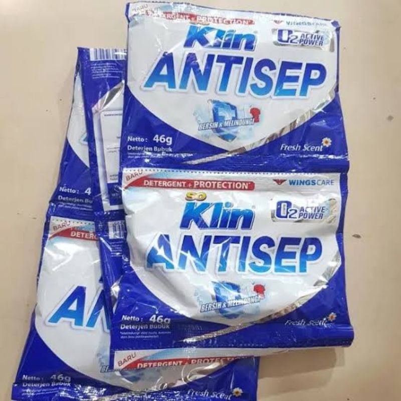 soklin bubuk antisep renceng/Soo Klin /detergent Murah