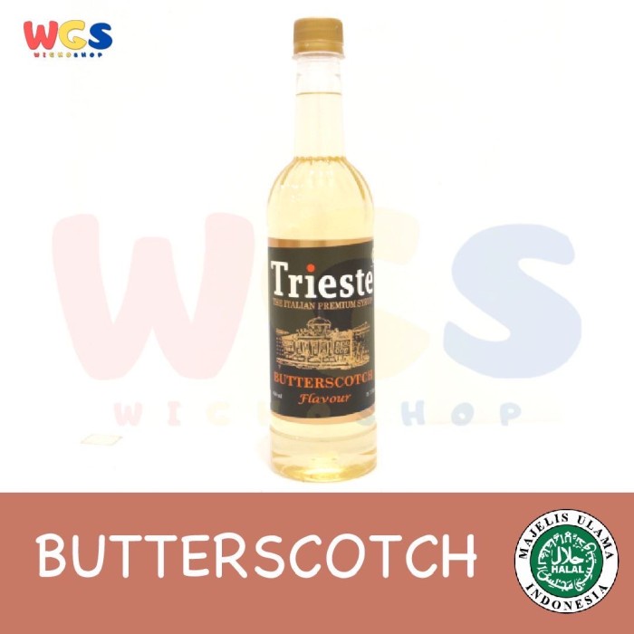 

TRIESTE SIRUP BUTTERSCOTCH - SIRUP RASA BUTTERSCOTCH - 650 ML