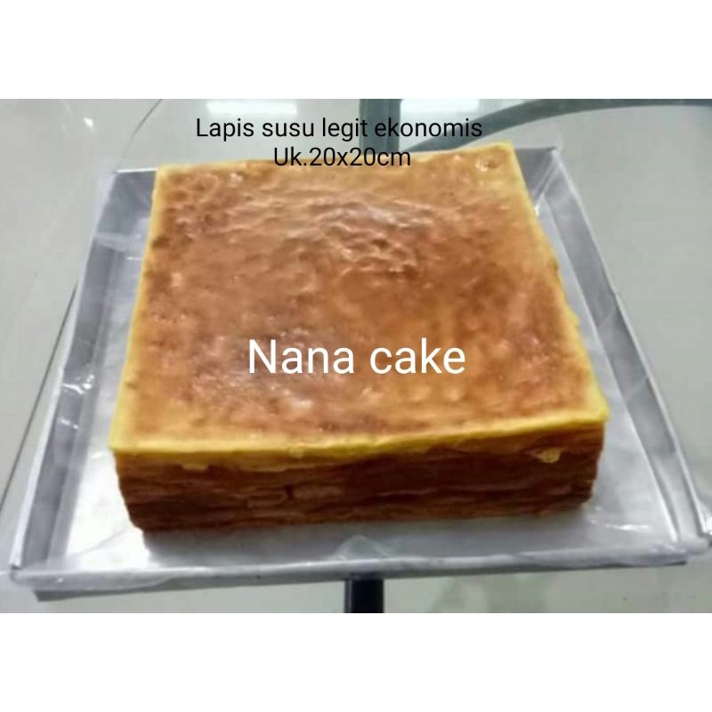 Lapis susu legit ekonomis ukuran 20x20cm 10x10cm