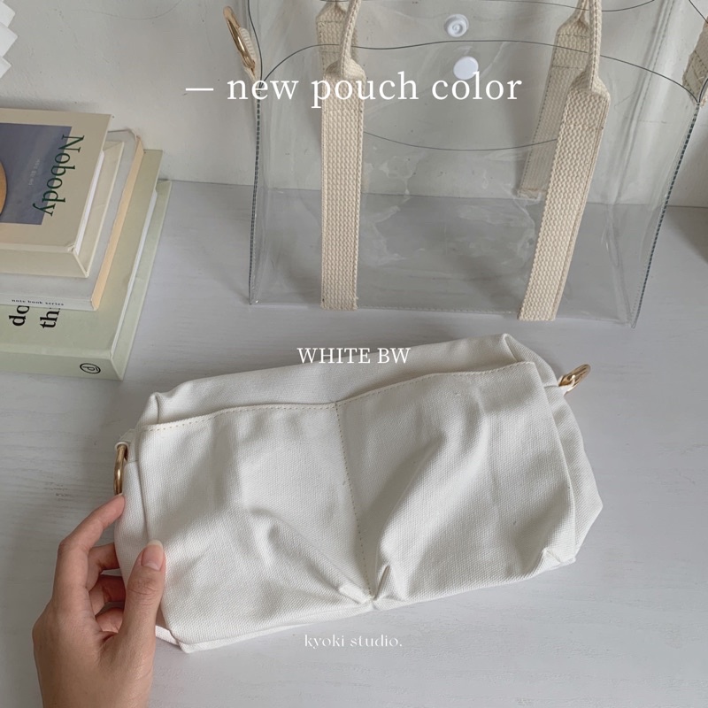 Milkeu Glitter Sling PVC Bag